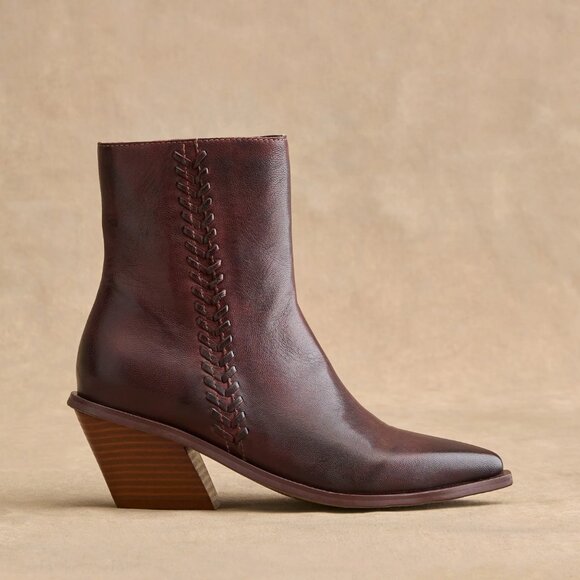 Antelope Ximena Boots Coffee/Wine Sundance - EU Size 39 (US 8-8.5) NWOT (no box) - Picture 1 of 5